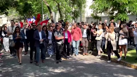 Chileans cast ballots for president under mandatory voting rules