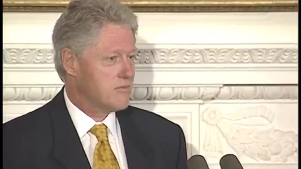 Video Recordin... - Video Recording of President William Jefferson Clinton's Rem - MT10563 28SEP1999