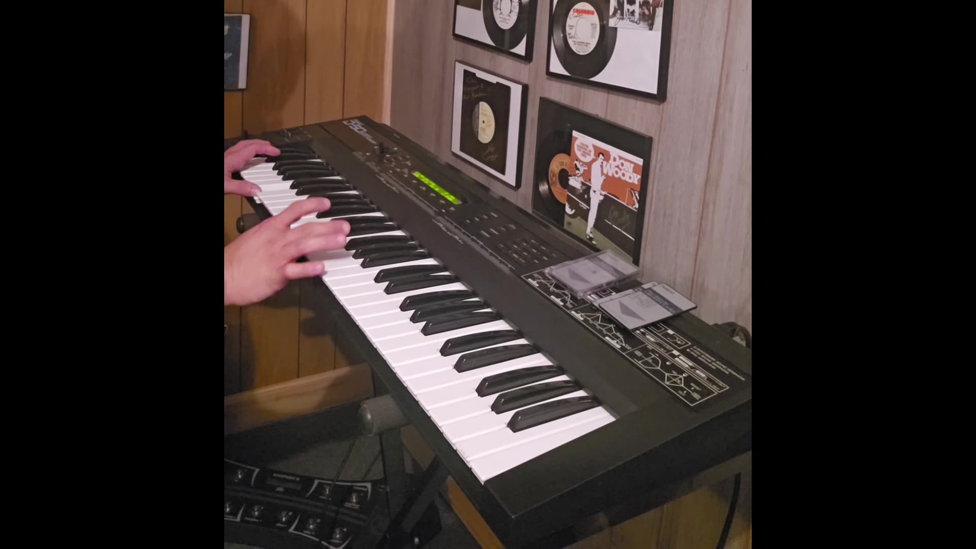 C notes on synthesizer.