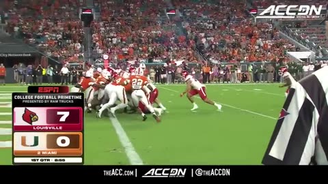 Louisville vs. Miami Condensed Game 2025 ACC Football