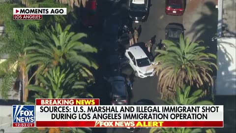 US Marshal has been SHOT during a Los Angeles immigration enforcement operation