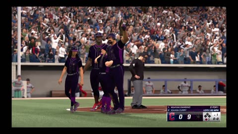 The whole team getting on base capped off with a grand slam