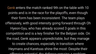 Daily Soccer Analyzed Matches (11.12.2025)