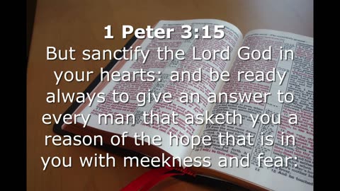 1 Peter 3:8-15 Sunday School Lesson