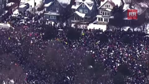 📢 The scene in Minneapolis. There is insane funding behind this.