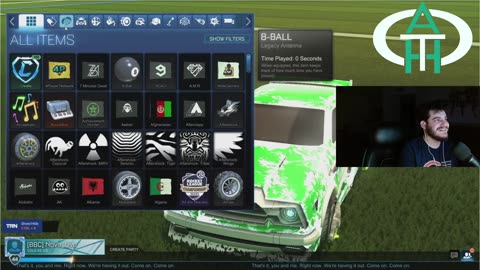 Rocket league with boys!