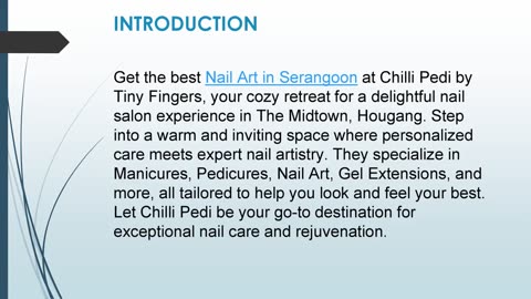 Get the best Nail Art in Serangoon