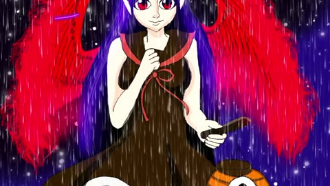 Speedpaint the angel in the dark times