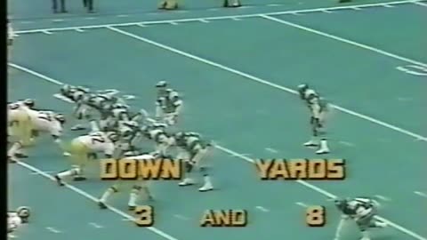 1977 WASHINGTON REDSKINS AT PHILADELPHIA EAGLES