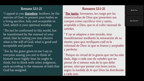 Romans 12 (1/5/2025)
