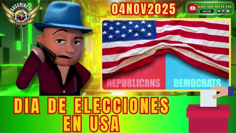 DIA DE ELECCIONES EN USA | 04NOV2025| [GOCHO.OFICIAL]