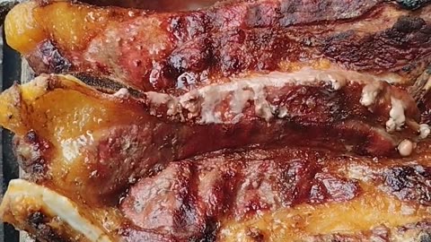 Churrasco lá em casa.