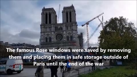 Restoration and Repair of Notre Dame in Paris, France