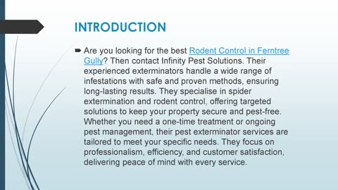 Best Rodent Control in Ferntree Gully