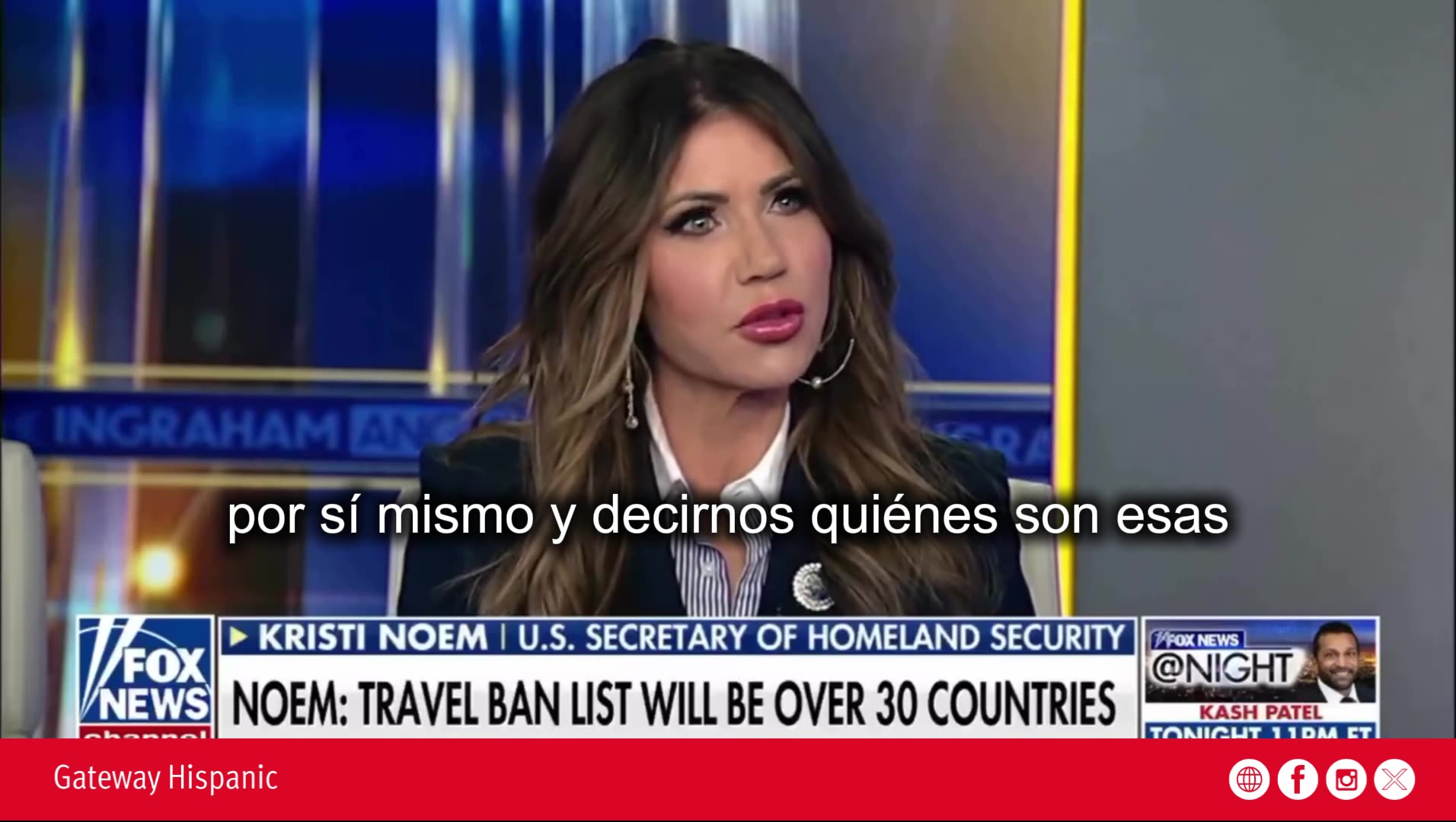 Kristi Noem Confirms Travel Ban on Over 30 Countries