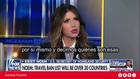 Kristi Noem Confirms Travel Ban on Over 30 Countries