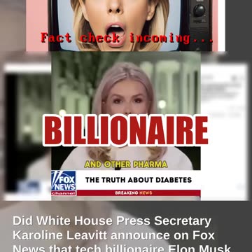 Fact Check: INAUTHENTIC Ads On Facebook Use FAKE Quotes From Karoline Leavitt And Elon Musk