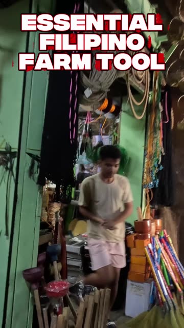 This Filipino Farm Tool Does Everything 🇵🇭