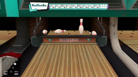 Premium Bowling: Trying the "Nebula" oil pattern, part 3 of 4