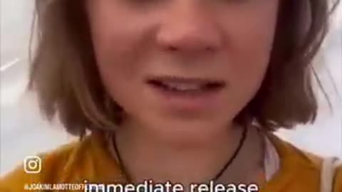 Greta Thunberg says she’s been abducted again