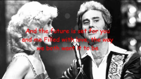 George Jones & Tammy Wynette - We're Gonna Hold On (1973)(Lyrics)