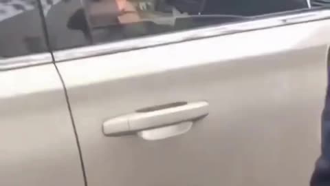 DHS agent pulled a firearm to defend himself from the mob.