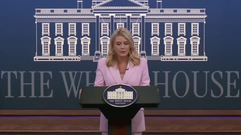 Press Secretary Karoline Leavitt Briefs Members of the New Media, Apr. 28, 2025