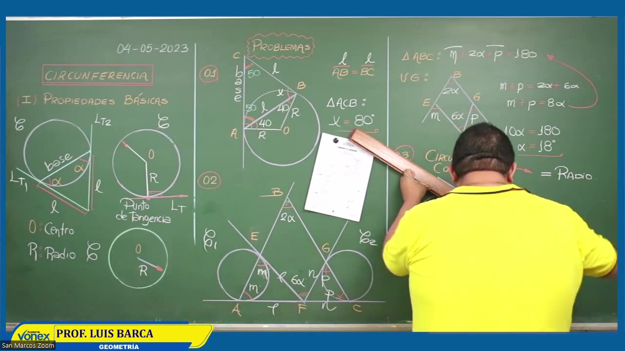 VONEX SEMIANUAL 2023 | Semana 04 | Geometría