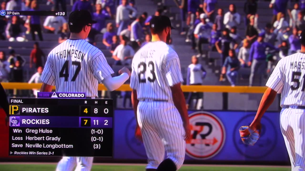 MLB The Show: Colorado Rockies vs Pittsburgh Pirates (S10 35 Game Hitting Streak)