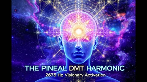 The Pineal DMT Harmonic | 2675 Hz Spontaneous Visionary Activation (4 Hours)