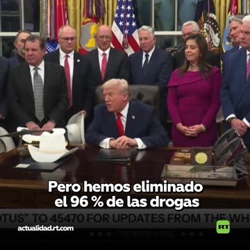 Trump sobre los ataques por tierra en América Latina: "Eso va a empezar a suceder"