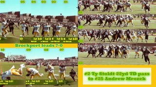 Prototype 284: Brockport Ty Stoldt 22yd TD pass to Andrew Mrozek vs Buffalo State