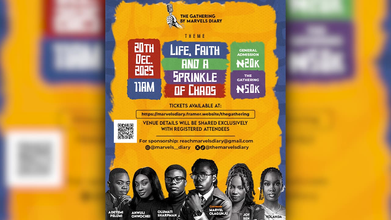 THE GATHERING: IT'S TIME TO DECODE THE CHAOS.