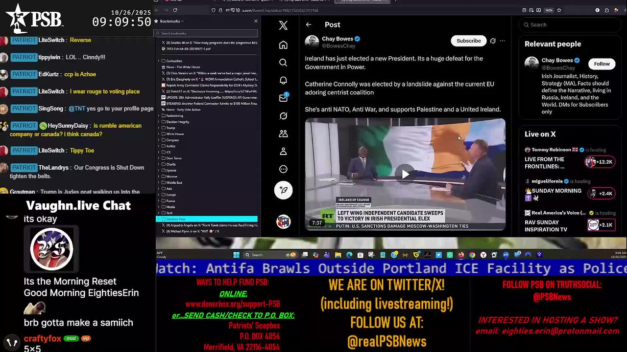 2025-10-26 09:02 EDT - Sunday Paper: with Eighties Erin