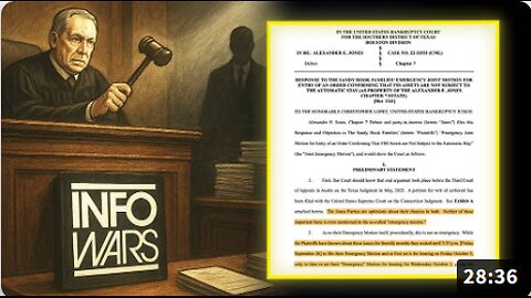 FREE SPEECH ALERT! The Democrat Party Is In Federal Court In Houston Attempting To SHUT DOWN Infowars TODAY!