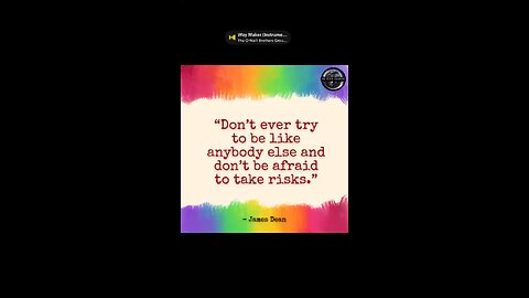 Take risks