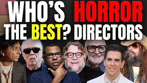 Best & Worst “Horror” Directors Ranked | Ultimate Tier List