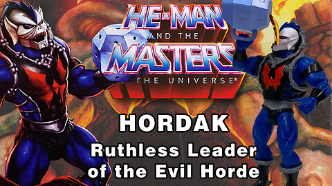 Hordak - He-man and the Masters of the Universe Cartoon Collection - Unboxing & Review