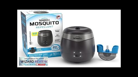 Thermacell Mosquito Repellent E-Series Rechargeable Repeller; Patio Shield 20’ Mosquito Review