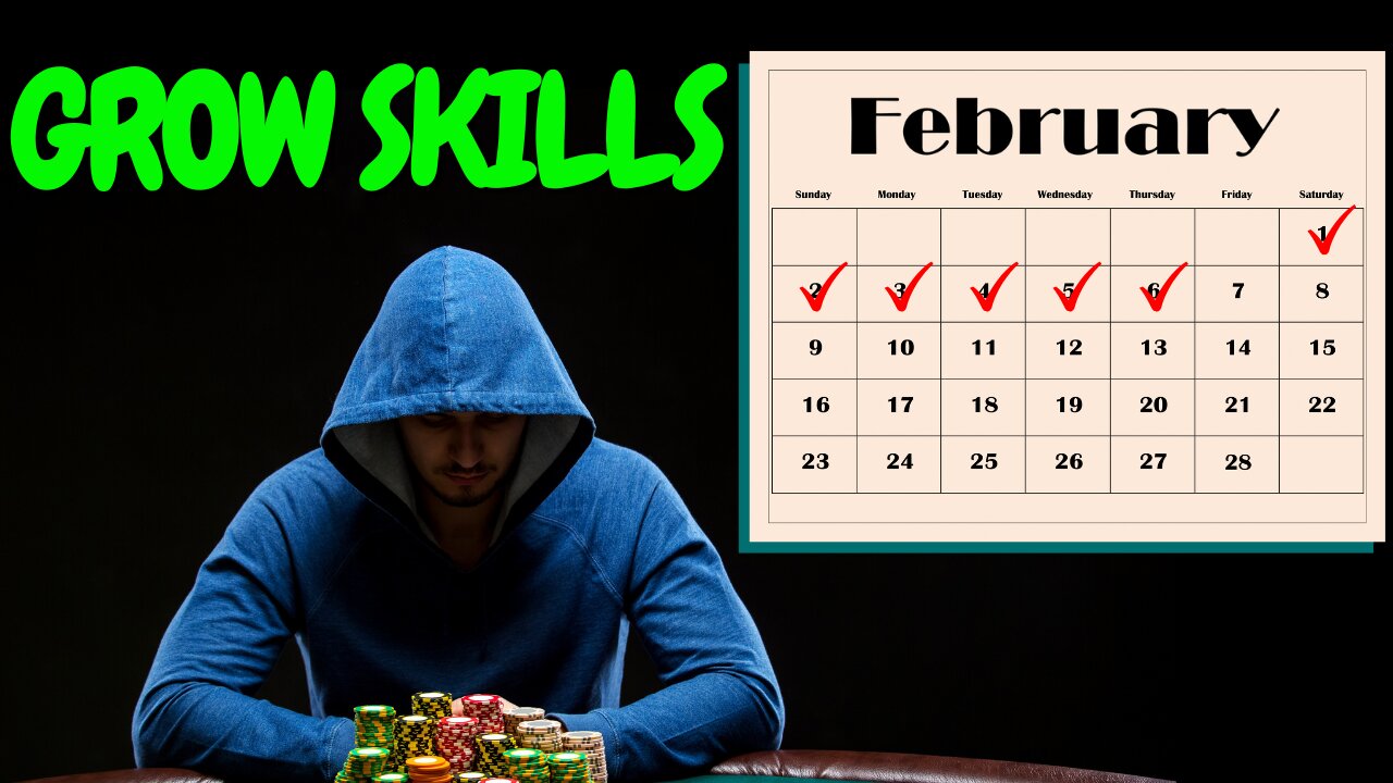 The 28-Day Plan You NEED to Grow Your Poker Skills