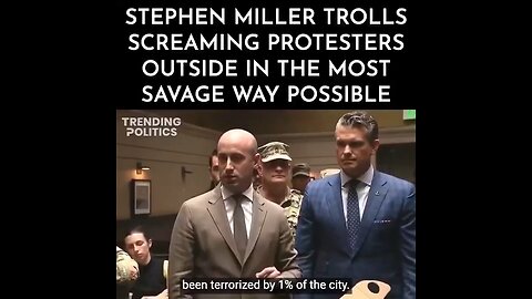 Steven Miller Trolls Old White Hippie Paid Protestors