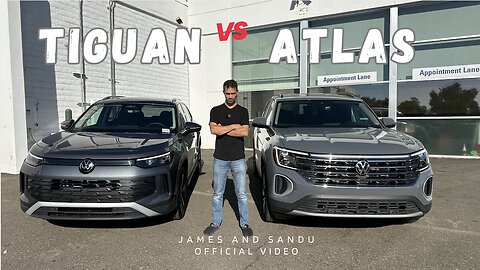 Comparison 2025 Tiguan vs 2025 Atlas