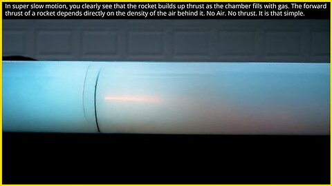 A Rocket Experiment - Rockets don't work in a vacuum - we are told space / outer space is a vacuum..