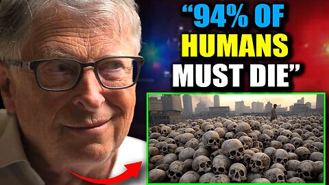 Bill Gates 'Predicts' Black Swan Event Will Depopulate 94% of Global Population - Feb 7