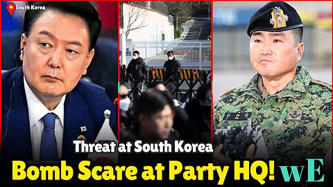 Bomb Threat at South Korea's Ruling Party HQ: Police Special Forces Conduct Urgent Search - WorldEye