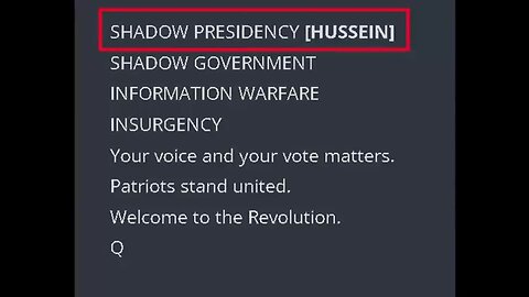 5HADOW PREZIDENCY - FORCED INTO THE LIGHT