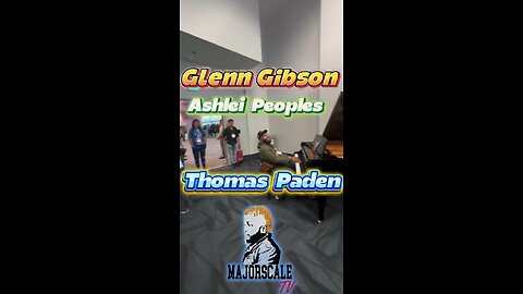 This is happens when u get Thomas Paden / Glenn Gibson & Ashlei Peoples in the same room 🎹🔥 #namm