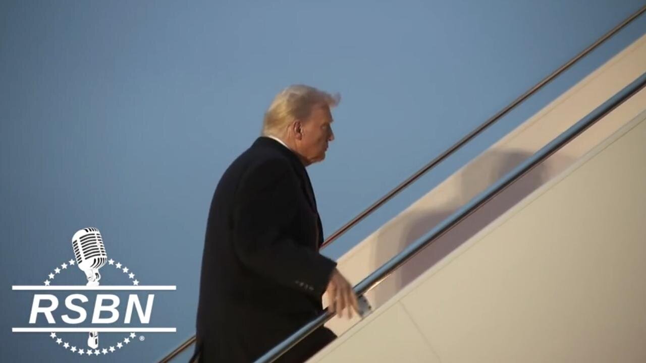 NOW, President Trump Boards Air Force One Departing from Washington, DC (1/31/25)