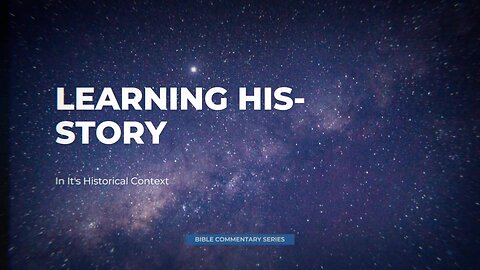 COMMENTARY SERIES: SHORT BIBLE COMMENTARY