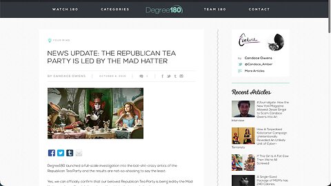 2015 Candace Owens blog posts - celebrating deaths of republicans; how to score adderall and xanax